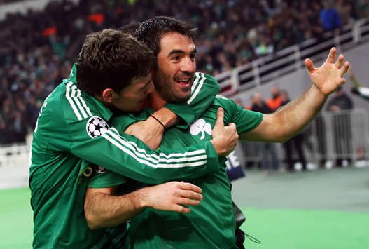 Champions League: Panathinaikos v Anorthosis / Karagounis (Giorgo Mattheos - INTIME)