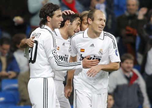 Higuain, Raul, Robben, Real Madrid-Zenit (Marca)