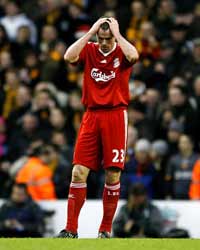 EPL: Jamie Carragher, Liverpool v Hull City (PA)