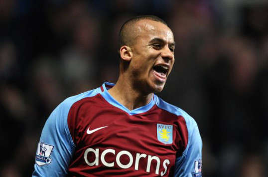 EPL: Gabriel Agbonlahor, Aston Villa - Bolton Wanderers (PA)