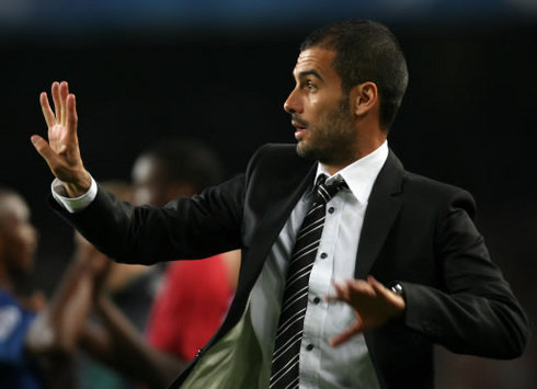 Pep Guardiola, Barcelona-Real Madrid (PA)