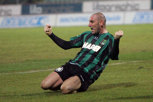Riccardo Zampagna - Sassuolo-Ancona - Serie B (Grazia Neri)