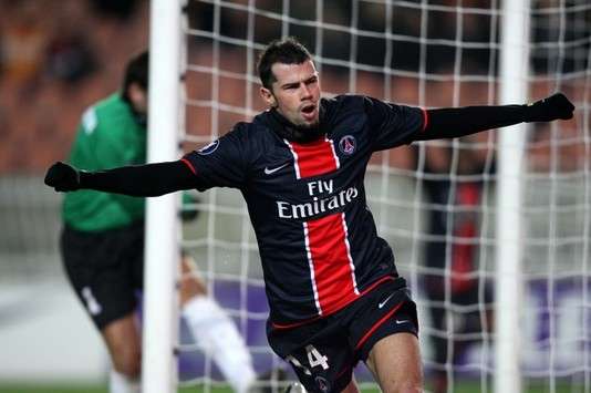 Uefa Cup : Mateja Kezman (Paris SG)