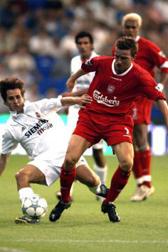 Vladimir Smicer - Savio, Liverpool - Real Madrid (PA)