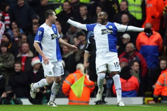 EPL: Benedict McCarthy, Blackburn Rovers - Stoke City (PA)