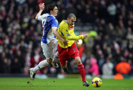 EPL: Keith Andrews - Danny Higginbotham, Blackburn Rovers - Stoke City (PA)