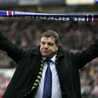 EPL: Sam Alladyce, Blackburn Rovers - Stoke City (PA)