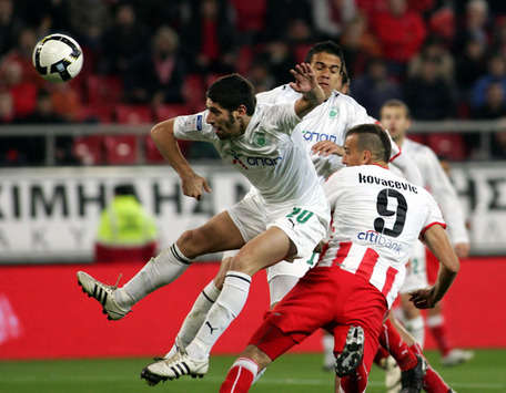 Greek Super League: Olympiakos v Thrasivoulos (INTIME)