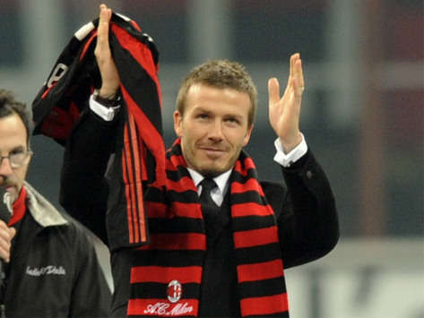 David Beckham - Ac Milan - Serie A (Grazia Neri)