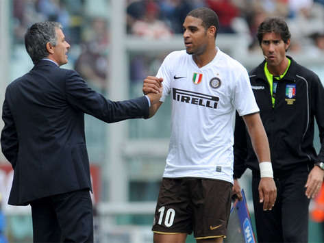 José Mourinho & Adriano - Torino-Inter - Serie A (Grazia Neri)