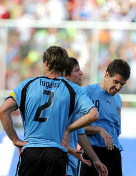 Diego Lugano - Diego Scotti - Uruguay (Mexsport)
