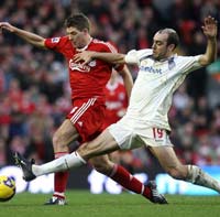EPL: Gavin McCann - Steven Gerrard, Liverpool - Bolton Wanderers (PA)