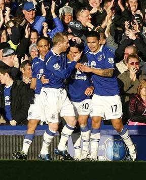 Mikel Arteta, Everton's two-goal hero in their resounding win over Sunderland.