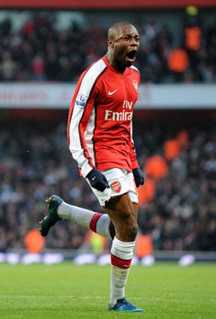 EPL: William Gallas, Arsenal v Portsmouth (PA)