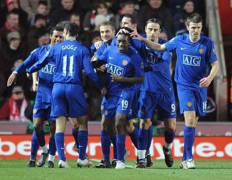 FA CUP: Danny Welbeck, Southampton - Manchester United (PA)