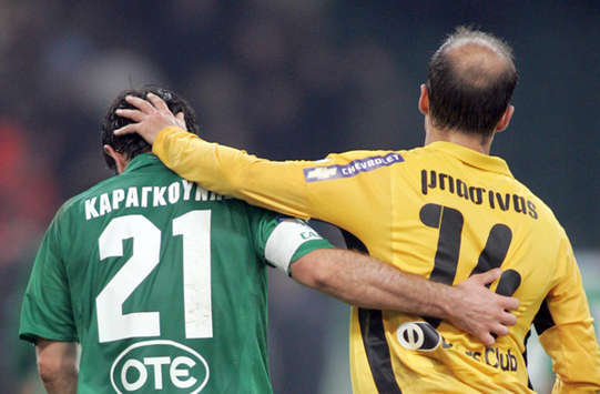 Greek Super League: Panathinaikos - AEK / Karagounis - Basinas (INTIME)