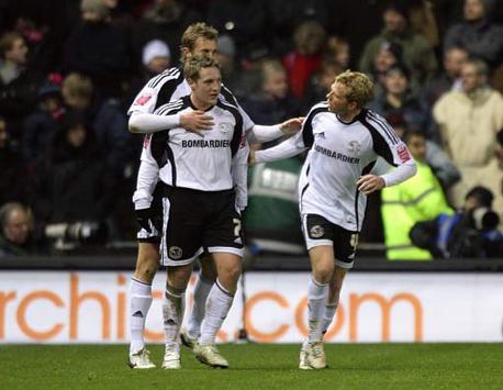 CC: Kris Commons, Derby County v Manchester United (PA)