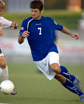 MLS Combine participant Gotsmanov (Creighton University / Eric Francis)
