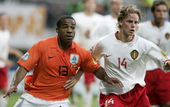 Maceo Rigters and Tom de Mul, Netherlands - Belgium EC -21 (foto ANP)