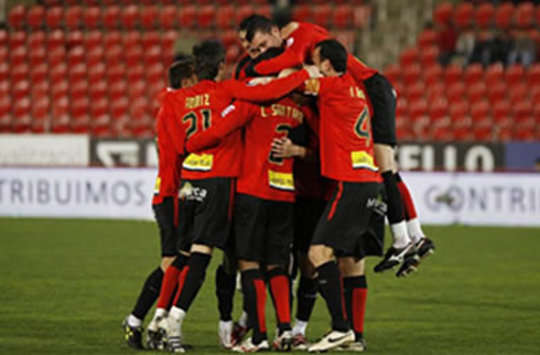 İspanya: Mallorcalı oyuncuların gol sevinci (Marca)