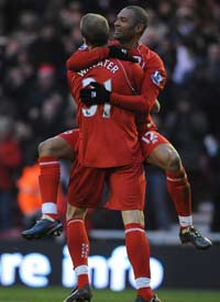 EPL: Afonso Alves, Middlesbrough - Sunderland (PA)