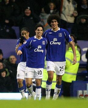 EPL: Marouane Fellaini, Everton v Hull City (PA)