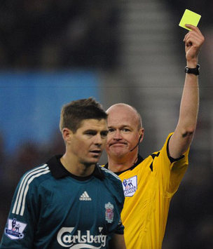 EPL: Steven Gerrard, Stoke City - Liverpool (PA)