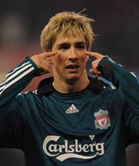 EPL: Fernando Torres, Stoke City - Liverpool (PA)