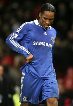 EPL: Didier Drogba, Manchester United v Chelsea (PA)
