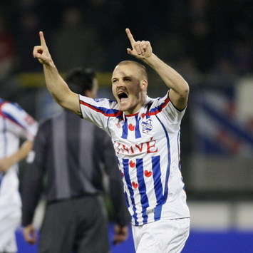 Eredivisie: SC Heerenveen - Feyenoord, Kristian Bak Nielsen (foto ANP)