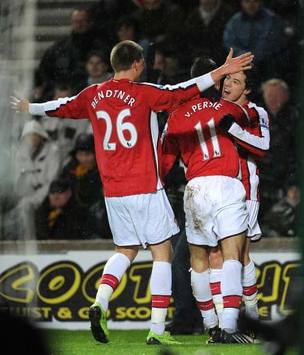 EPL: Samir Nasri, Hull - Arsenal (PA)