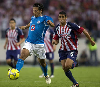 Alejandro Vela y Patricio Araujo- Chivas vs Cruz Azul (Mexsport)