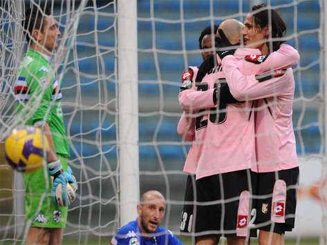 Palermo straripante a Marassi - Sampdoria-Palermo - Serie A (Grazia Neri)