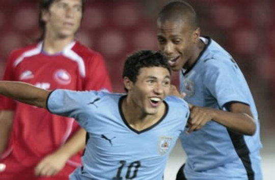 Tabare Viudez - Abel Hernandez- Uruguay Sub 20