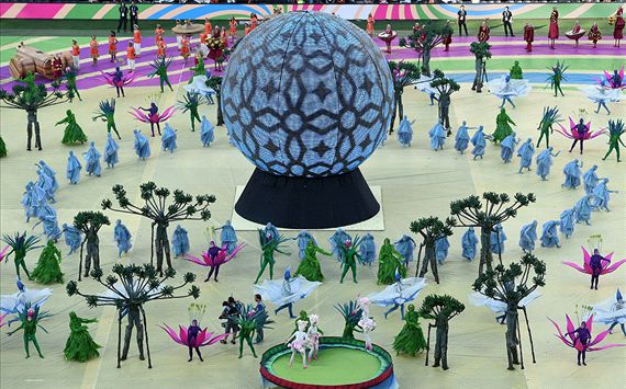 Foto Pembukaan Piala Dunia 2014 World Cup Brazil Opening Ceremony