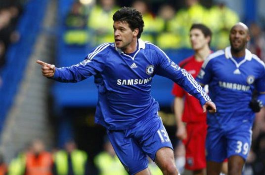 Michael Ballack led the charge as Chelsea shrugged off Ipswich Town in the FA Cup (PA)