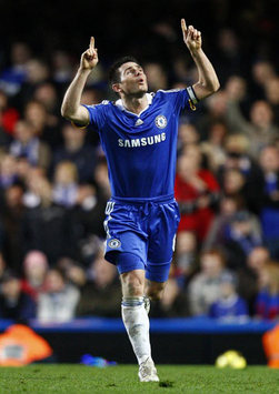FA CUP: Frank Lampard, Chelsea - Ipswich Town (PA)