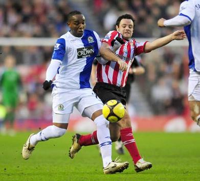 FA Cup: Benedict McCarthy - Andy Reid, Sunderland v Blackburn Rovers (PA)