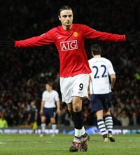FA Cup: Dimitar Berbatov, Manchester United v Tottenham Hotspur (PA)