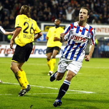 Roy Beerens scores, sc Heerenveen - Roda JC (Foto PROSHOTS)