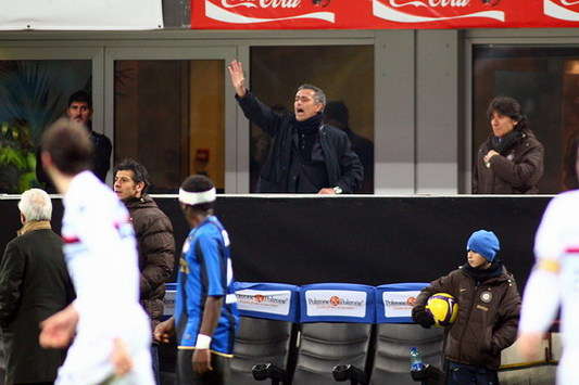 Serie A, Inter-Sampdoria: José Mourinho (Foto Grazia Neri)