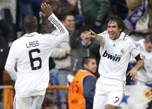 Lassana Diarra, Raul, Real Madrid-Deportivo (Marca)