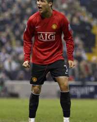 EPL: Cristiano Ronaldo, West Bromwich Albion v Manchester United (PA)