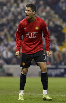 EPL: Cristiano Ronaldo, West Bromwich Albion v Manchester United (PA)