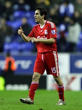 EPL: Yossi Benayoun, Wigan Athletic - Liverpool (PA)