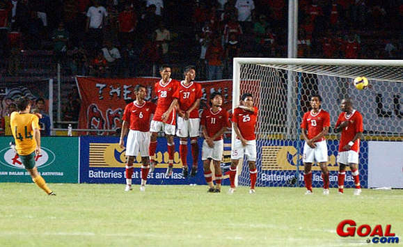 Indonesia vs. Australia (GOAL.com Indonesia / M.Riso)