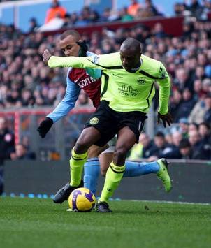 EPL: Emmerson Boyce - Gabriel Agbonlahor, Aston Villa v Wigan Athletic (PA)