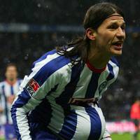 Bundesliga: Hertha BSC Berlin - Eintracht Frankfurt, Marko Pantelic (firo)