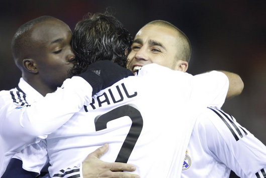 Lass, Raul, Cannavaro, Numancia-Real Madrid (Marca)