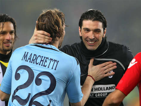 Federico Marchetti e Gianluigi Buffon - Juventus-Cagliari - Serie A (Grazia Neri)